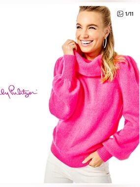 Lilly Pulitzer Courtland Sweater Topaz Pink